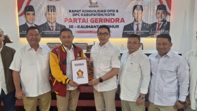 Pilkada Samarinda 2024, Andi Harun-Saefuddin Zuhri Terima Dukungan dari Partai Gerindra 