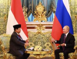 Kunjungan Menhan Prabowo ke Rusia, Temui Presiden Vladimir Putin