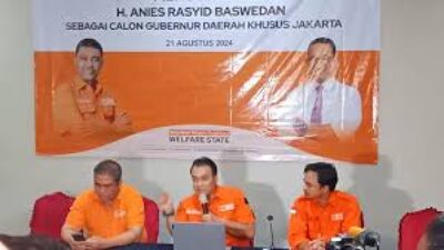 Pilgub Jakarta 2024, Partai Buruh Deklarasi Dukung Anies Baswedan