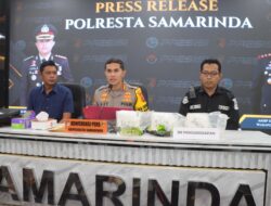 Nekat Selundupkan 3 Kg Narkoba, Dua Pria Diringkus Polresta Samarinda