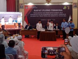 Tahapan Pilkada Kaltim 2024: KPU Tetapkan Isran-Hadi Nomor 1, Rudy-Seno Nomor 2