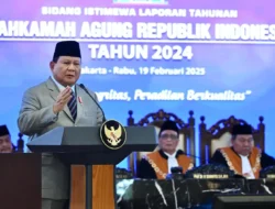 Prabowo Tegaskan Pentingnya Sistem Hukum bagi Negara