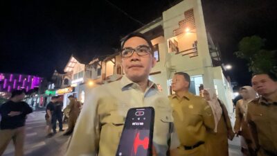 Wali Kota Andi Harun Tinjau Kawasan Citra Niaga, Tegaskan Pentingnya Peduli Kebersihan