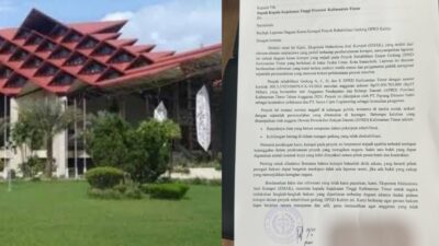 Dugaan Korupsi Proyek Rehabilitasi Gedung DPRD Kaltim, Mahasiswa Lapor ke Kejati Kaltim