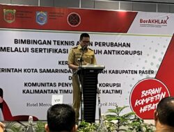 Pemberantasan Korupsi Tak Hanya Bergantung pada Aparat Hukum, Wali Kota Andi Harun Tegaskan Setiap Orang Adalah Agen Perubahan