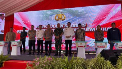 Ground Breaking Aspol, Wali Kota Andi Harun Sebut Bentuk Kepedulian Terhadap Prajurit