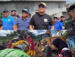 Wali Kota Andi Harun Tinjau Langsung Lokasi Longsor di Gunung Lingai
