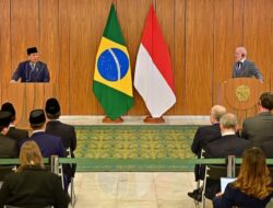 Lakukan Pertemuan dengan Presiden Brasil, Prabowo Ajak Tingkatkan Kerja Sama Pertahanan