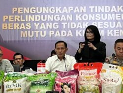 Polri Tahan 201 Ton Beras Oplosan, Ungkap Praktik Curang Produsen Pangan
