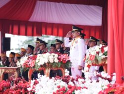 Suasana Khidmat Iringi Peringatan Detik-Detik Proklamasi ke-80 RI di Samarinda, Ini Pesan Wali Kota Andi Harun