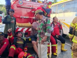 Diduga Akibat Korsleting Listrik, Tujuh Rumah di Tenggarong Seberang Terbakar
