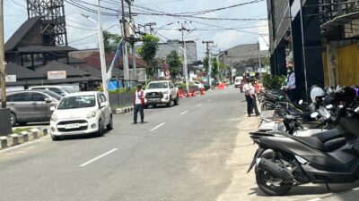 Tertibkan Lalu Lintas dan Parkir Liar, Sistem Satu Arah Resmi Diberlakukan di Kawasan Citra Niaga Samarinda