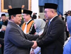 Prabowo Lantik Arif Satria jadi Kepala BRIN