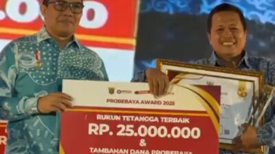 Probebaya Award 2025, RT 24 Gunung Kelua Raih Juara