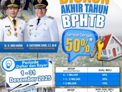 Bapenda Samarinda Umumkan Diskon BPHTB 2025, Ini Skema Potongan Berdasarkan NPOP