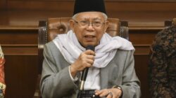 Wakil Presiden ke-13 RI Ma'ruf Amin mengundurkan diri dari jabatan Ketua Dewan Pertimbangan Majelis Ulama Indonesia (MUI).