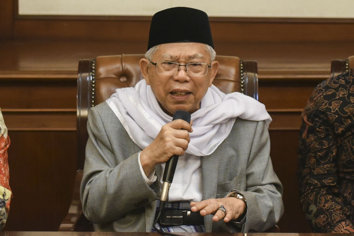 Wakil Presiden ke-13 RI Ma'ruf Amin mengundurkan diri dari jabatan Ketua Dewan Pertimbangan Majelis Ulama Indonesia (MUI).