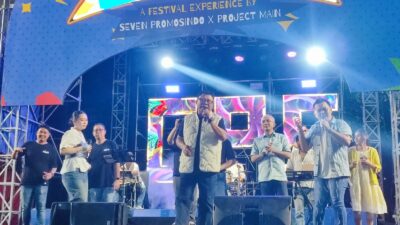 Wakil Wali Kota Samarinda, Saefuddin Zuhri yang turut menghadiri penutupan kegiatan Culinary Playland Samarinda (CPS) 