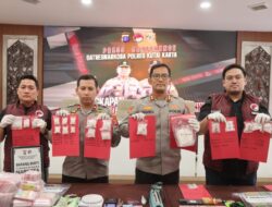 Ungkap Kasus Narkotika, Polres Kukar Amankan Lebih dari 1,4 Kilogram Sabu
