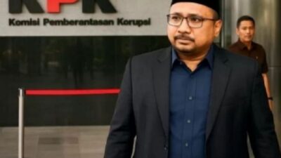 Mantan Menteri Agama Yaqut Cholil Qoumas atau Gus Yaqut jadi tersangka kasus dugaan kurupsi