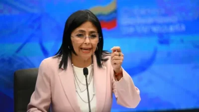 Pemimpin sementara Venezuela, Delcy Rodriguez