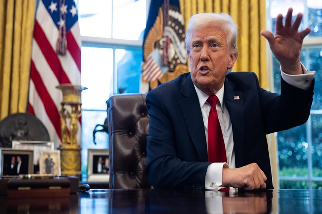 Presiden Amerika Serikat Donald Trump