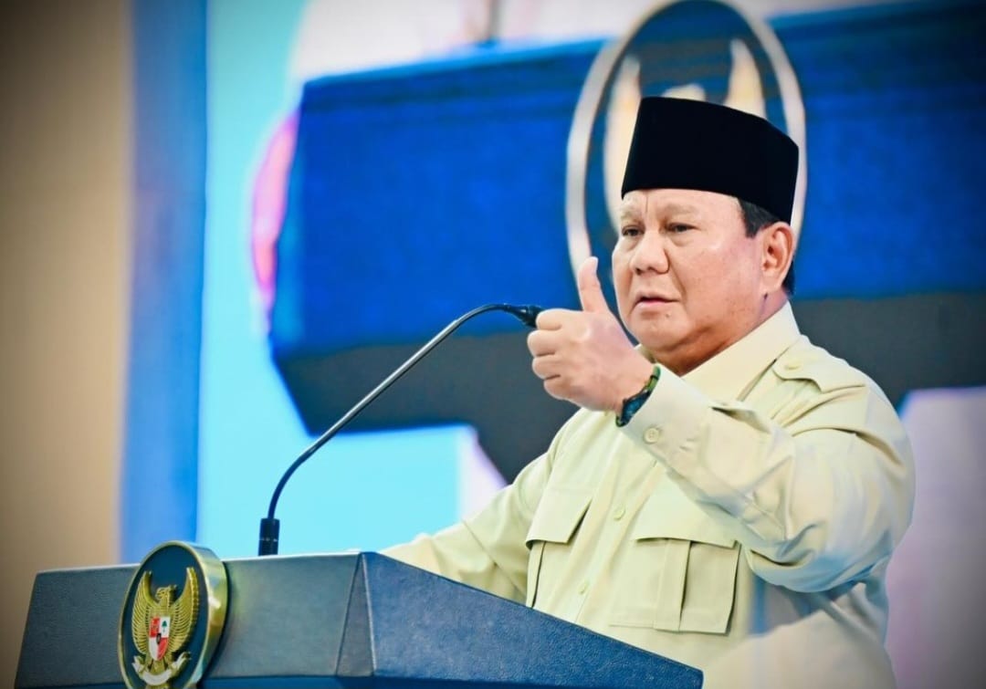 Presiden Republik Indonesia Prabowo Subianto lakukan taklimat bersama rektor dan pimpinan perguruan tinggi negeri serta swasta di Istana Negara, Kamis (15/1).