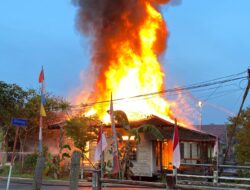 Kebakaran Hanguskan Satu Rumah di Sangasanga