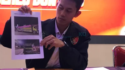 Pengangkutan Kayu Ilegal Tujuan Jawa Digagalkan di Jalan Poros Bontang–Samarinda