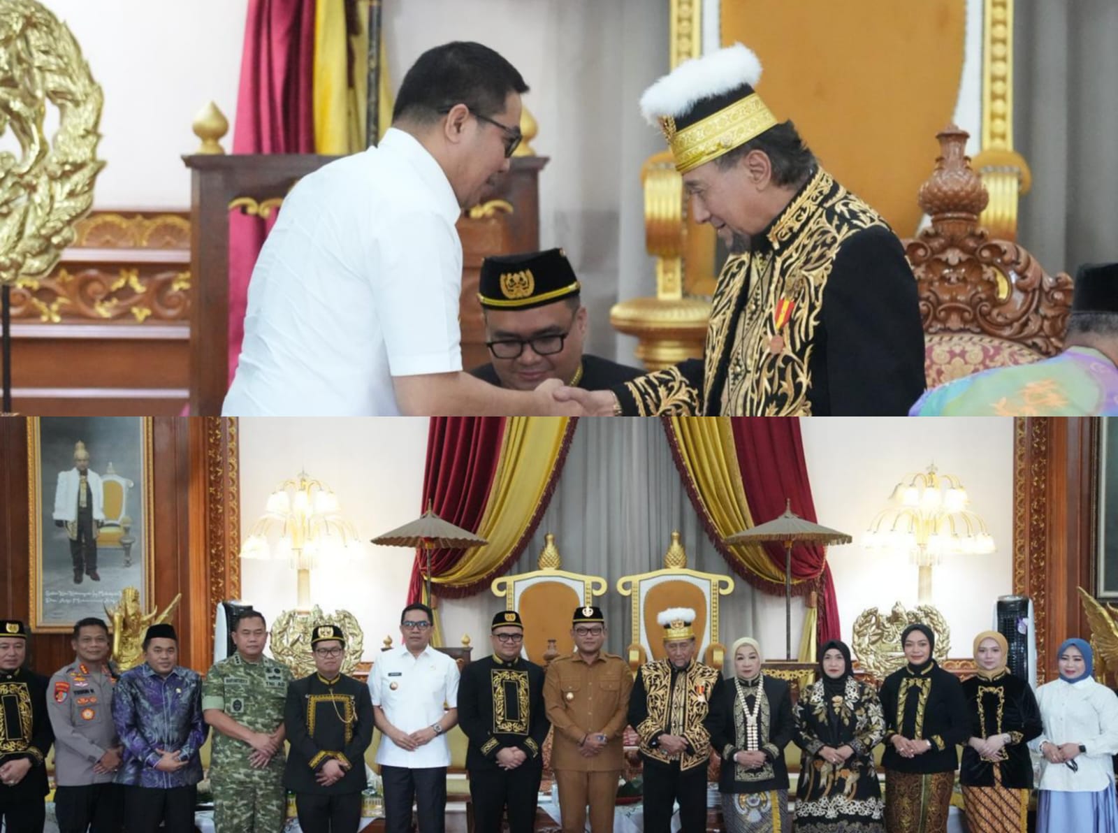 Wali Kota Samarinda di Kedaton Kesultanan Kutai Kartanegara Ing Martadipura, Tenggarong
