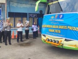 Program Mudik Lebaran Gratis, Polresta Samarinda Berangkatkan 152 Warga ke Balikpapan