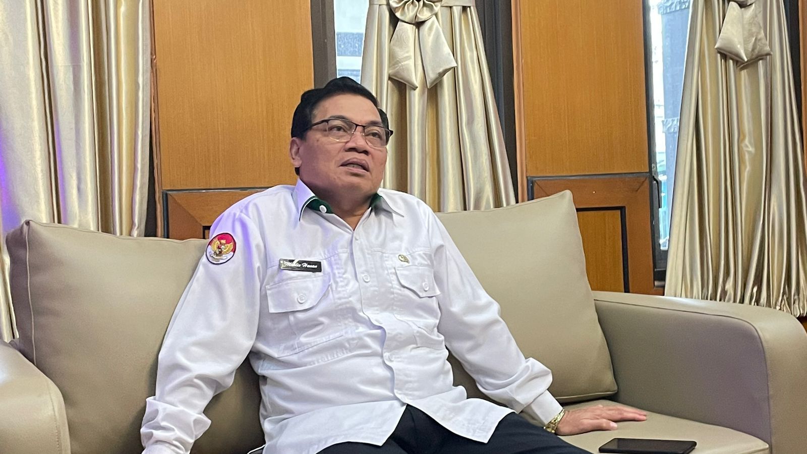 Kepala Bidang Penyelenggara Haji dan Umrah (PHU) Kanwil Kementerian Agama Kalimantan Timur, Mohlis Hasan