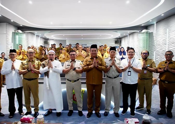 Halal Bihalal yang digelar Dinas Komunikasi dan Informatika (Diskominfo) Kota Samarinda