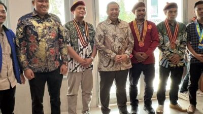 Kepala Dinas Pemuda, Olahraga, dan Pariwisata (Kadisporapar) Kota Samarinda, Muslimin membuka RUAC XXIX PMKRI Samarinda