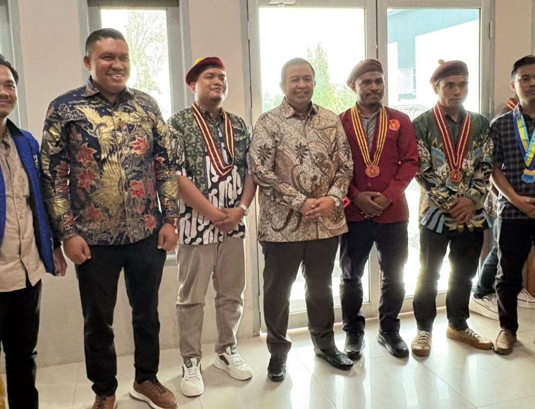 Kepala Dinas Pemuda, Olahraga, dan Pariwisata (Kadisporapar) Kota Samarinda, Muslimin membuka RUAC XXIX PMKRI Samarinda