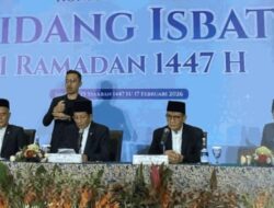 Hasil Sidang Isbat : Pemerintah Tetapkan Iedul Fitri 1 Syawal 1447 H Pada Hari Sabtu 21 Maret 2026