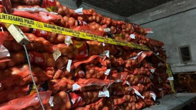 Penyelundupan Bawang Ilegal dari Malaysia