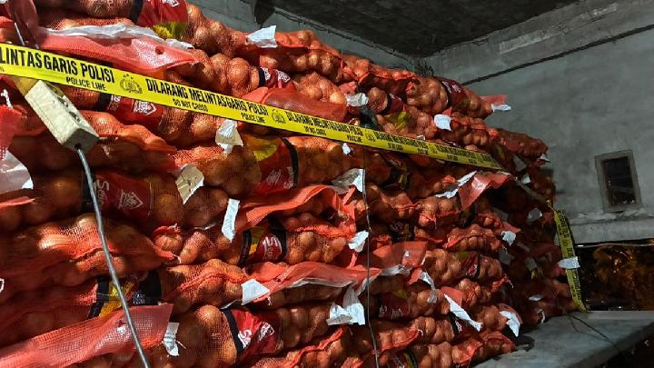 Penyelundupan Bawang Ilegal dari Malaysia