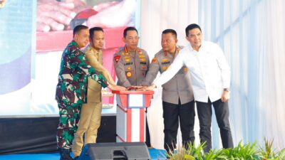 Kapolri Listyo Sigit Prabowo meresmikan Asrama Polisi Tunggal Panaluan Presisi di Kota Samarinda, Senin (18/5/2026).