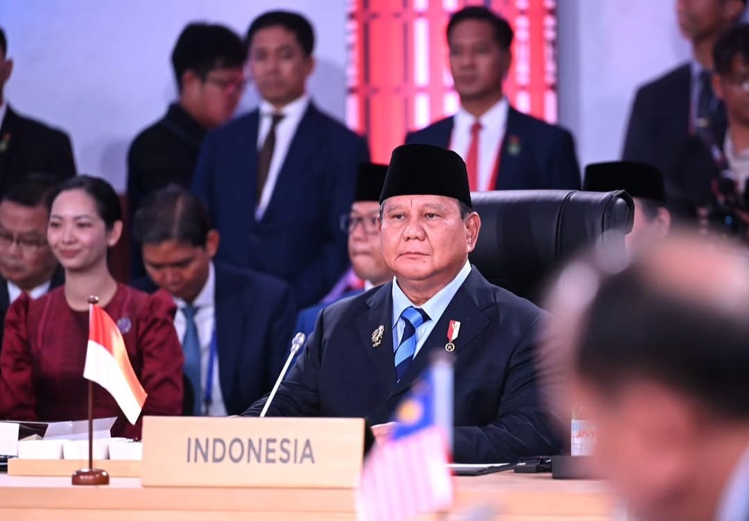 Presiden Prabowo Subianto menghadiri sesi pleno KTT ASEAN ke-48 yang berlangsung di Mactan Expo, Cebu, Filipina, Jumat, 8 Mei 2026.