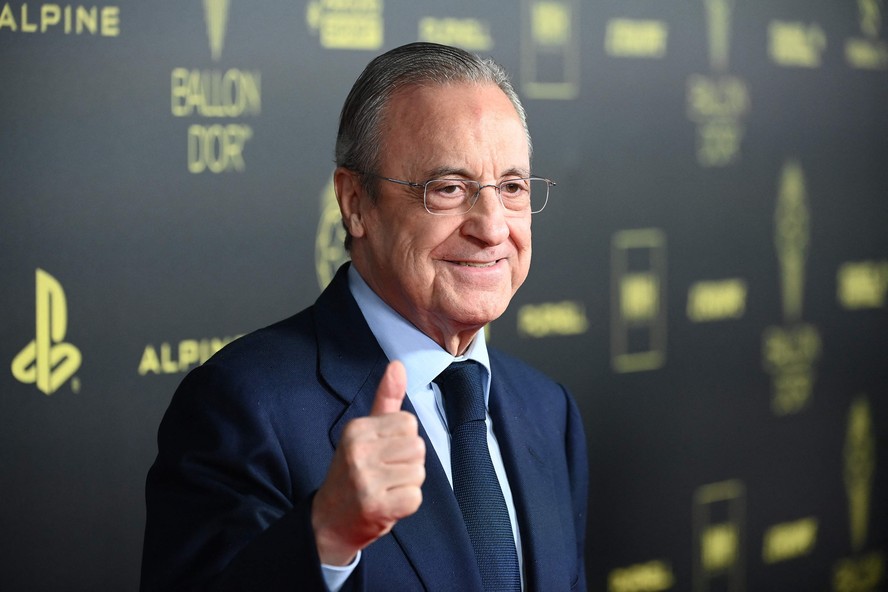 Presiden klub Real Madrid, Florentino Pérez