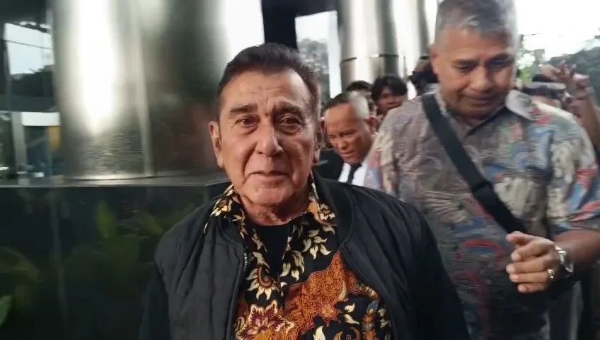 Ketua Umum Pemuda Pancasila, Japto Soerjosoemarno kembali diperiksa KPK