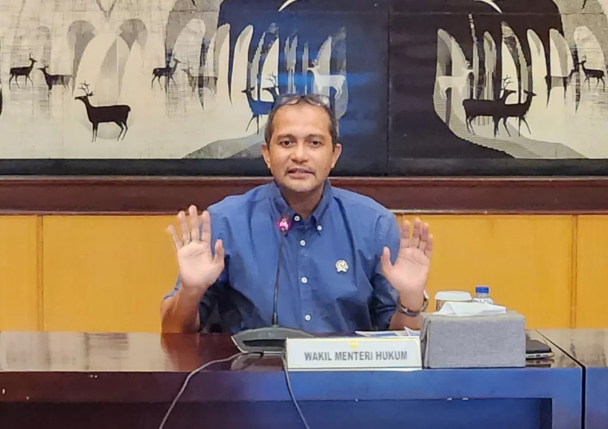 Wakil Menteri Hukum, Edward Omar Sharif Hiariej