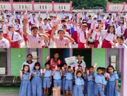 Lewat Program SEHATI, PT KSD Berkontribusi pada Peningkatan Gizi Anak Sekolah