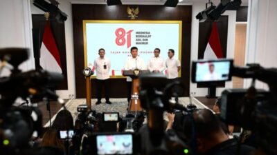 Peluncuran logo resmi Hari Ulang Tahun (HUT) ke-81 Kemerdekaan Republik Indonesia