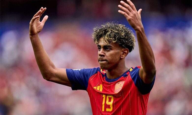 Pemain muda Timnas Spanyol, Lamine Yamal