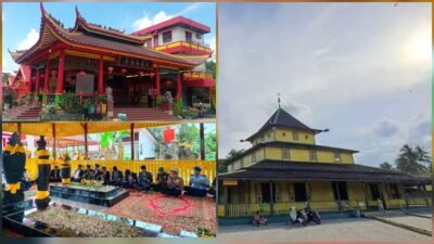 Masjid Shiratal Mustaqim, Klenteng Thien Ie Kong, dan Makam La Mohang Daeng Mangkona