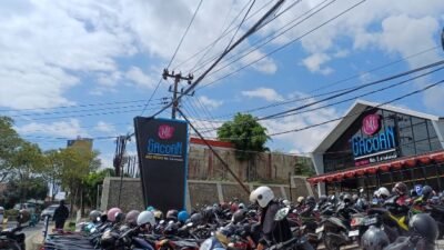 Parkir Mie gacoan Samarinda