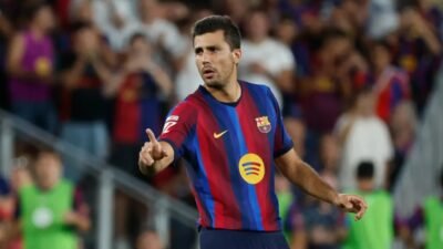 Rodri menjalani debut bersama Barcelona