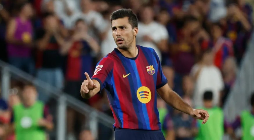 Rodri menjalani debut bersama Barcelona